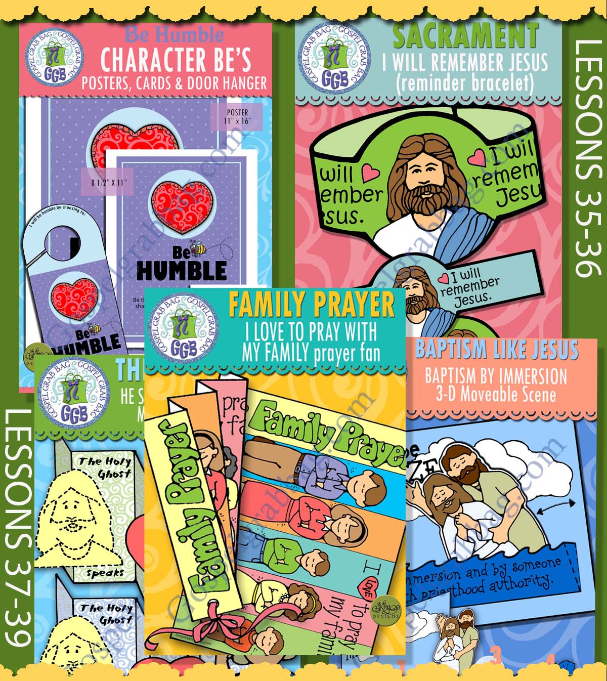 Ages 4-7 Book of Mormon COME FOLLOW ME September Activities