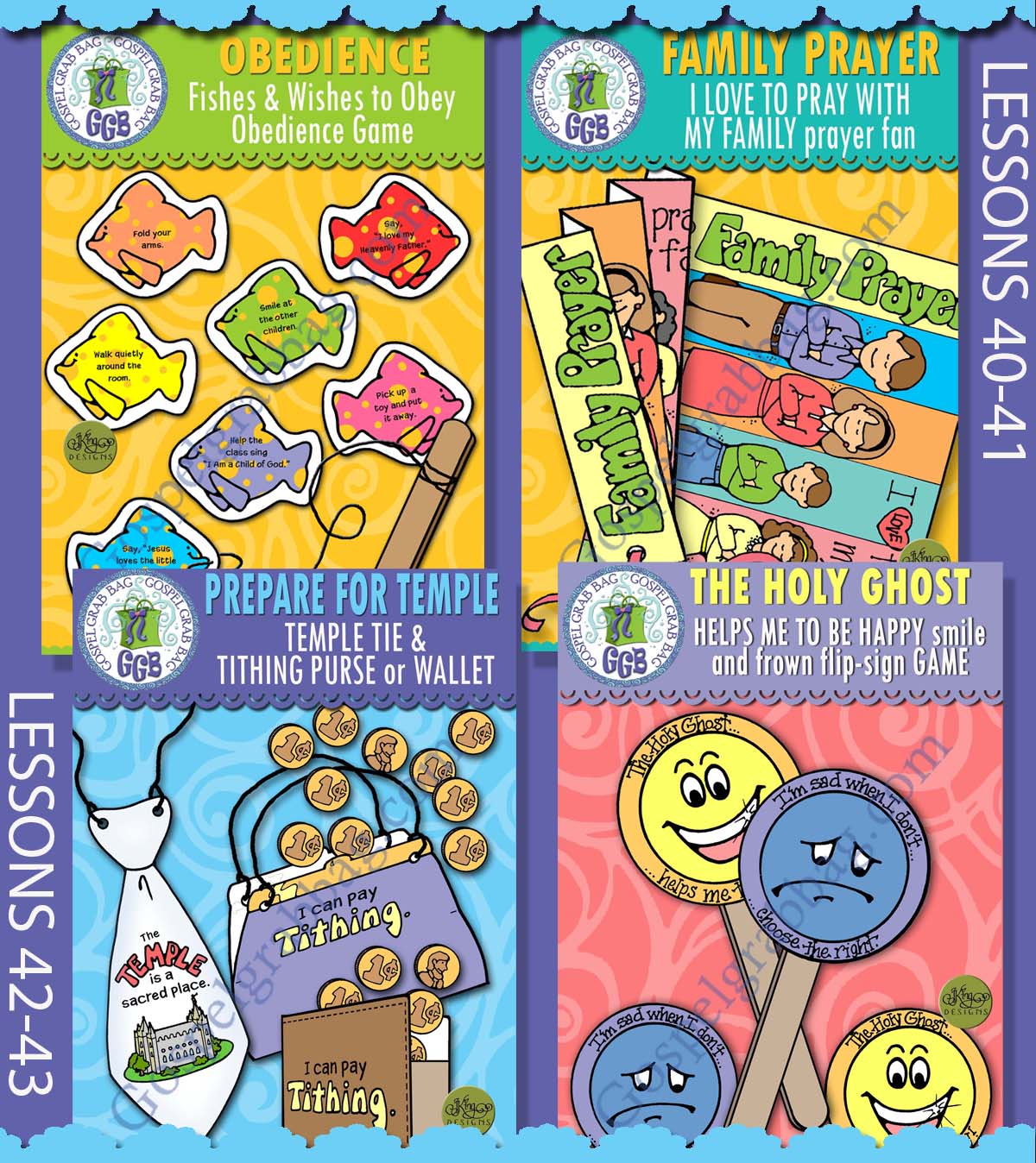 Ages 1-5 Activities - Book of Mormon COME FOLLOW ME October Activities