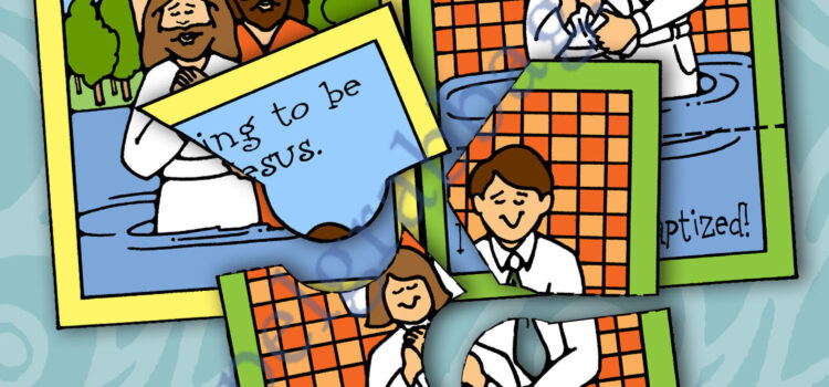 I Can Prepare For Baptism two-sided puzzle