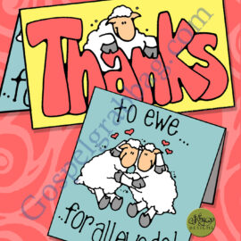 GRATITUDE thank you card for children ages 4-7 or older
