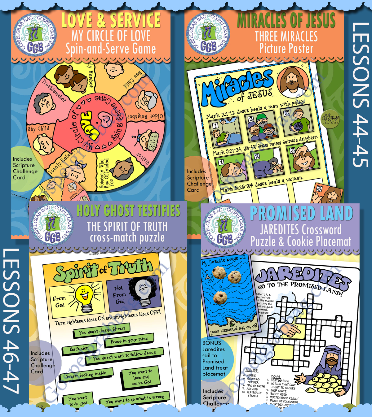 Ages 8-11 Printable COME FOLLOW ME November ACTIVITIES for Primary and Sunday School with song visuals