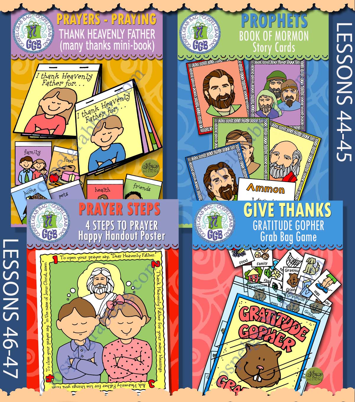 Ages 1-5 Printable COME FOLLOW ME November ACTIVITIES for Primary and Sunday School with song visuals
