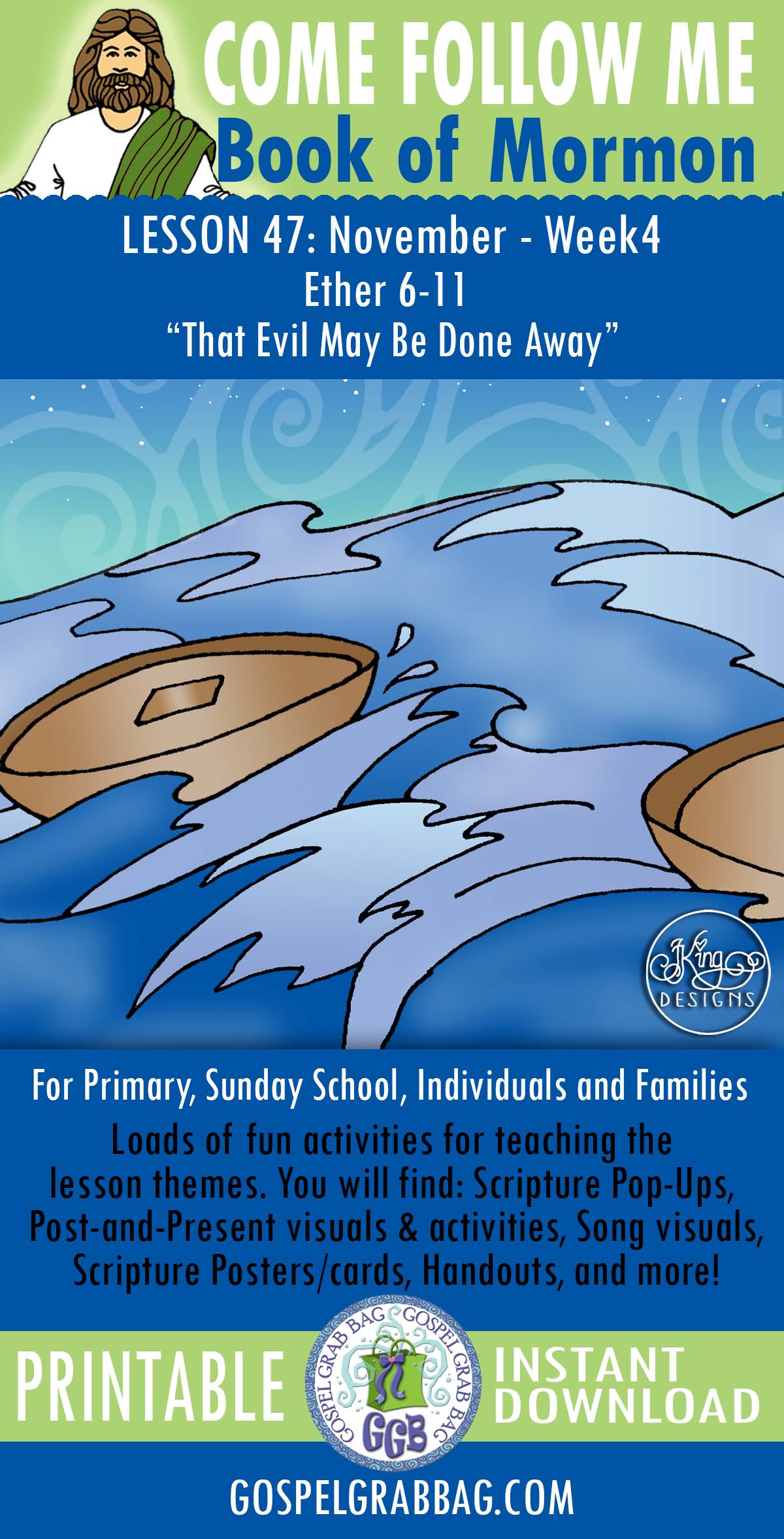 "That Evil May Be Done Away" COME FOLLOW ME November Book of Mormon Lesson Activities (week #4)