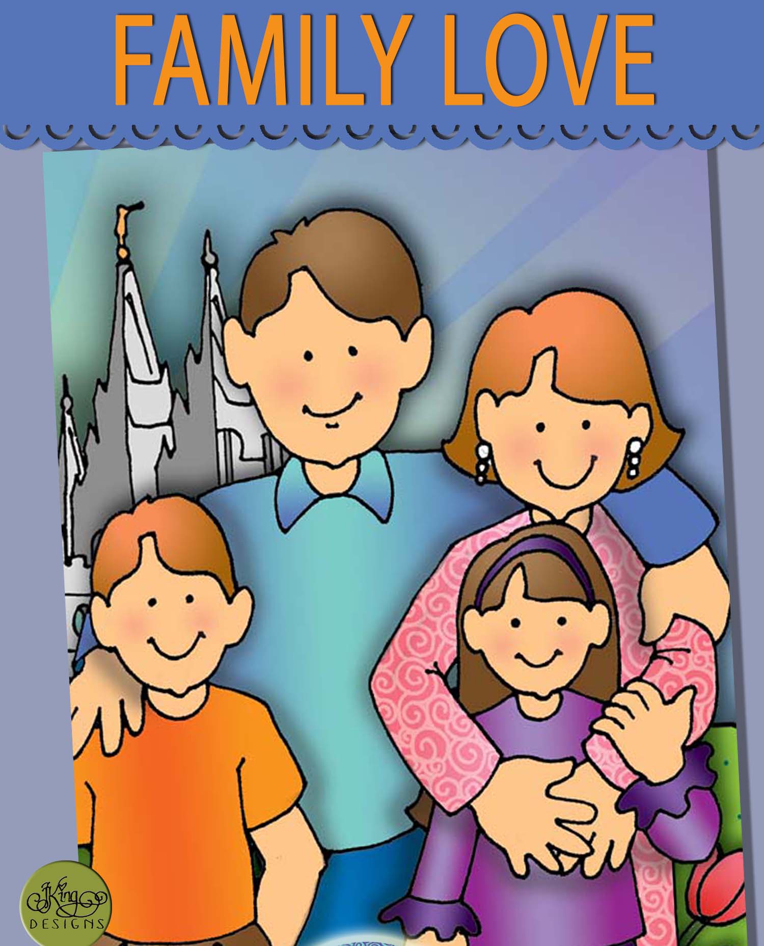 FAMILY LOVE Printable Fun Activities and Song Visuals