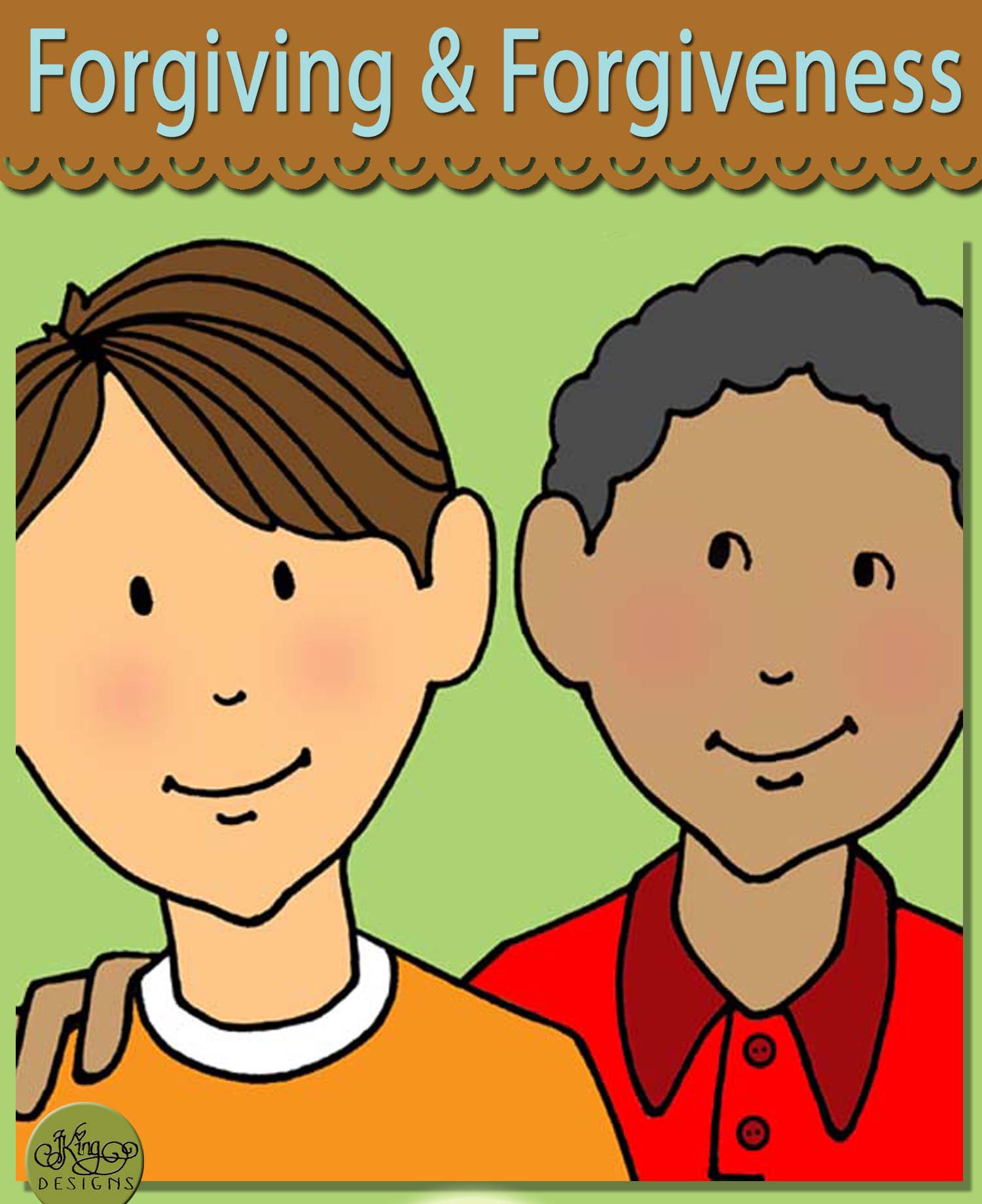 FORGIVING & FORGIVENESS printable fun activities for CHURCH & HOME scripture study and more