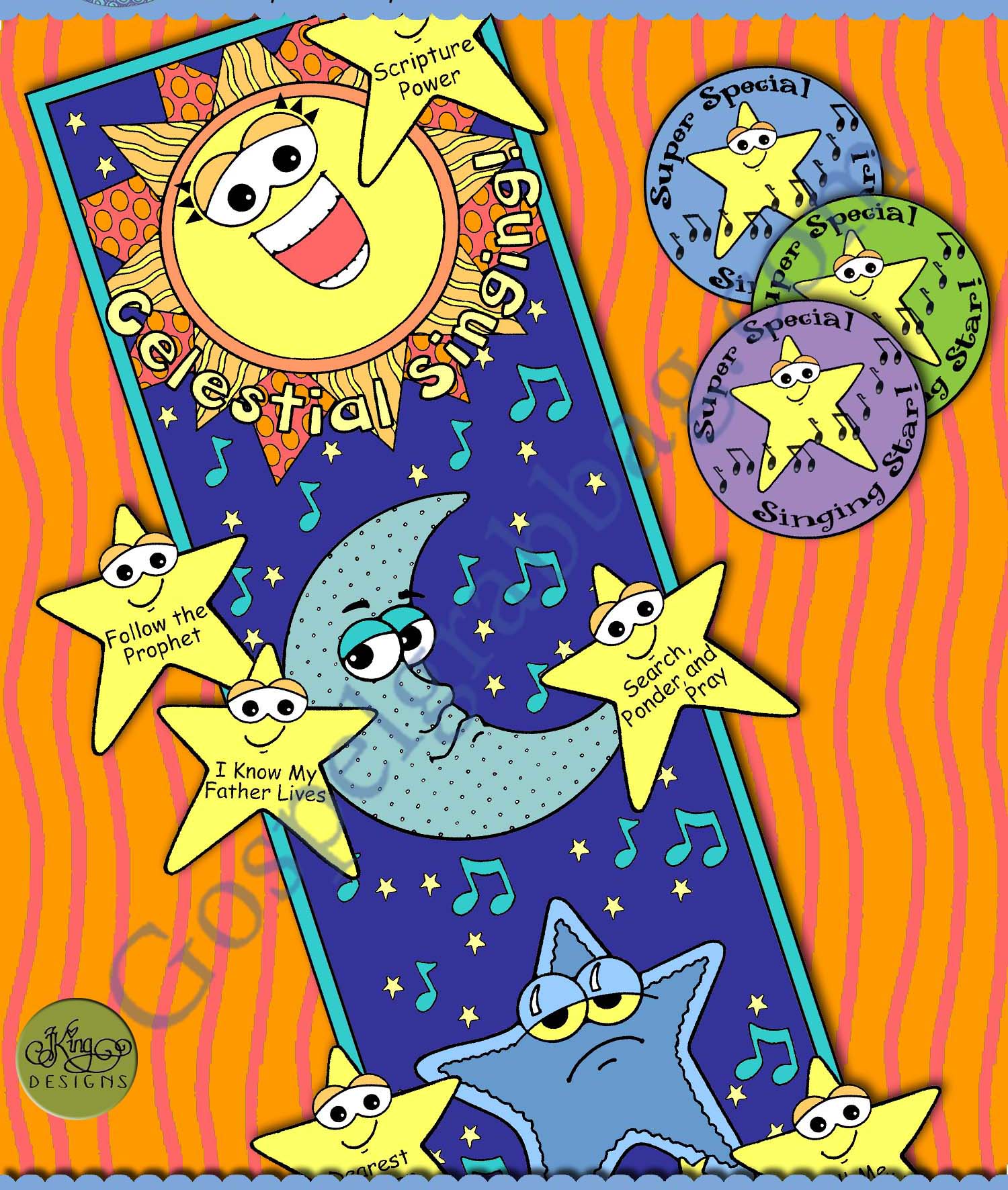 CELESTIAL SINGING! Singing Motivator activity