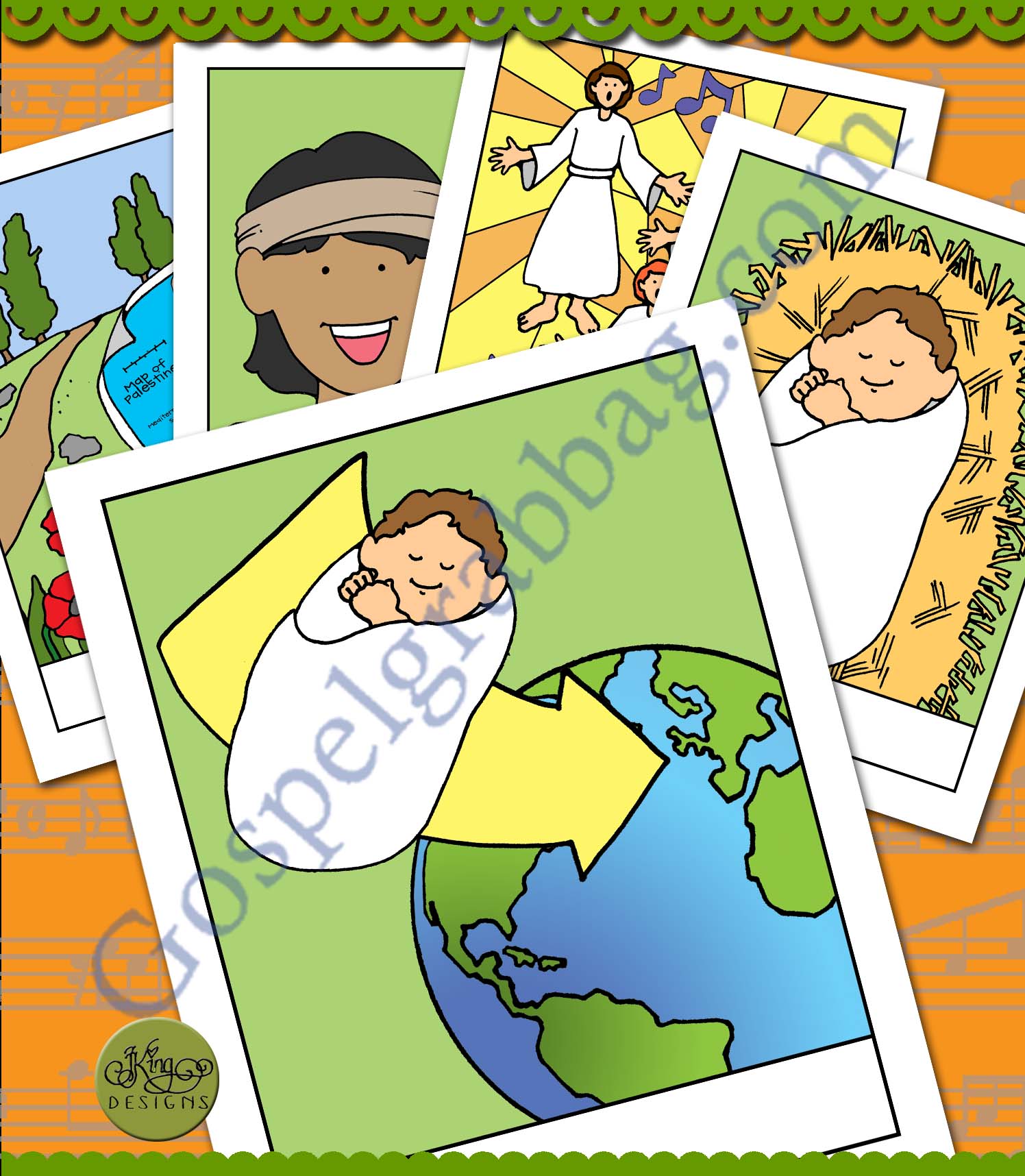 CHRISTMAS Song Visuals “Samuel Tells of the Baby Jesus”