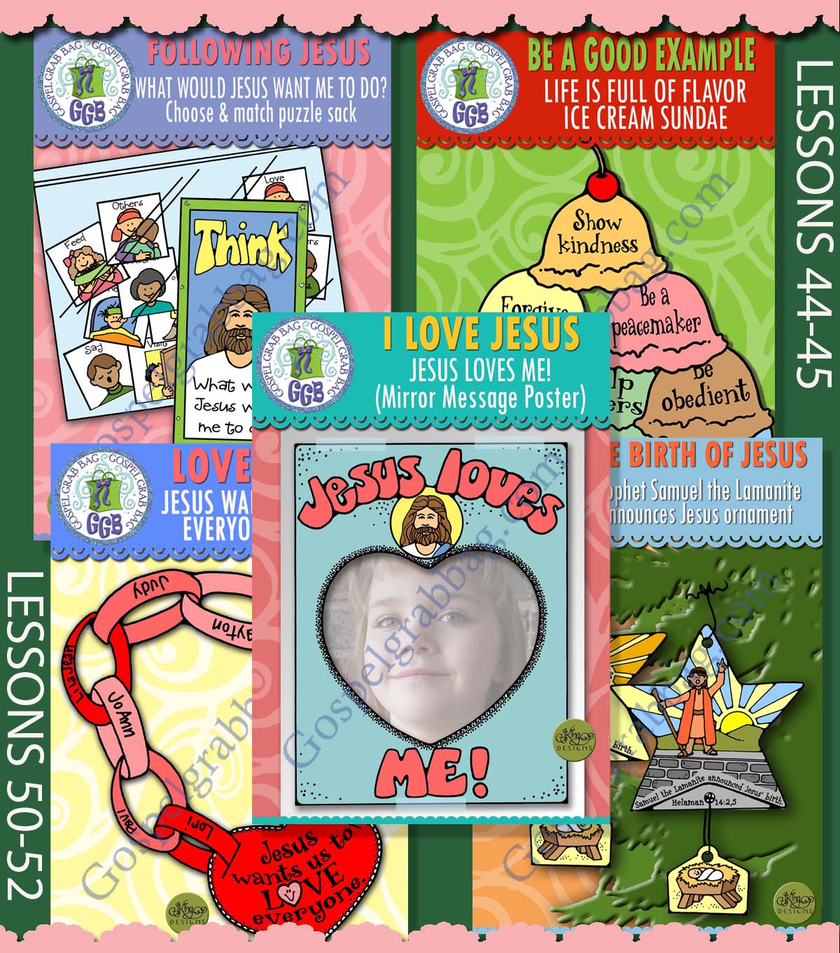COME FOLLOW ME BOOK OF MORMON - DECEMBER bundle (Ages 4-7)