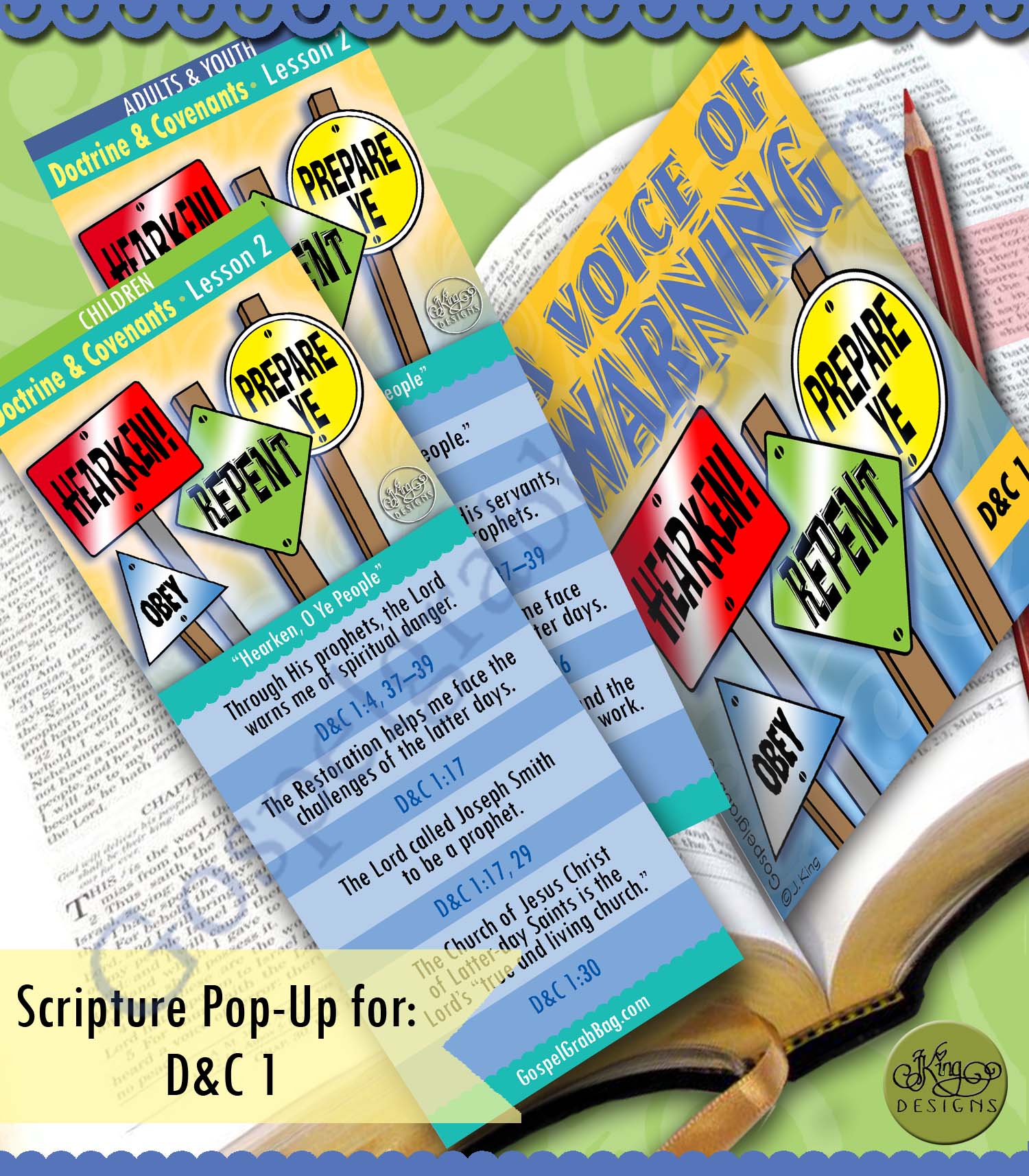 SCRIPTURE SCHOLARS Doctrine and Covenants - "Hearken, O Ye People" - D&C 1
