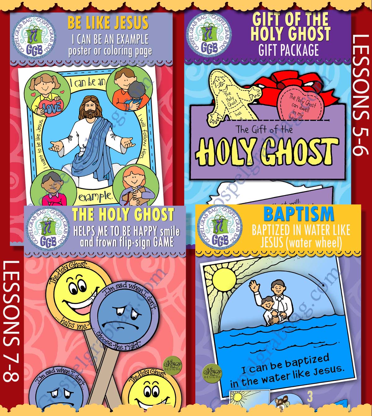 D&C Come Follow Me - February BUNDLE Ages 1-5 Activities