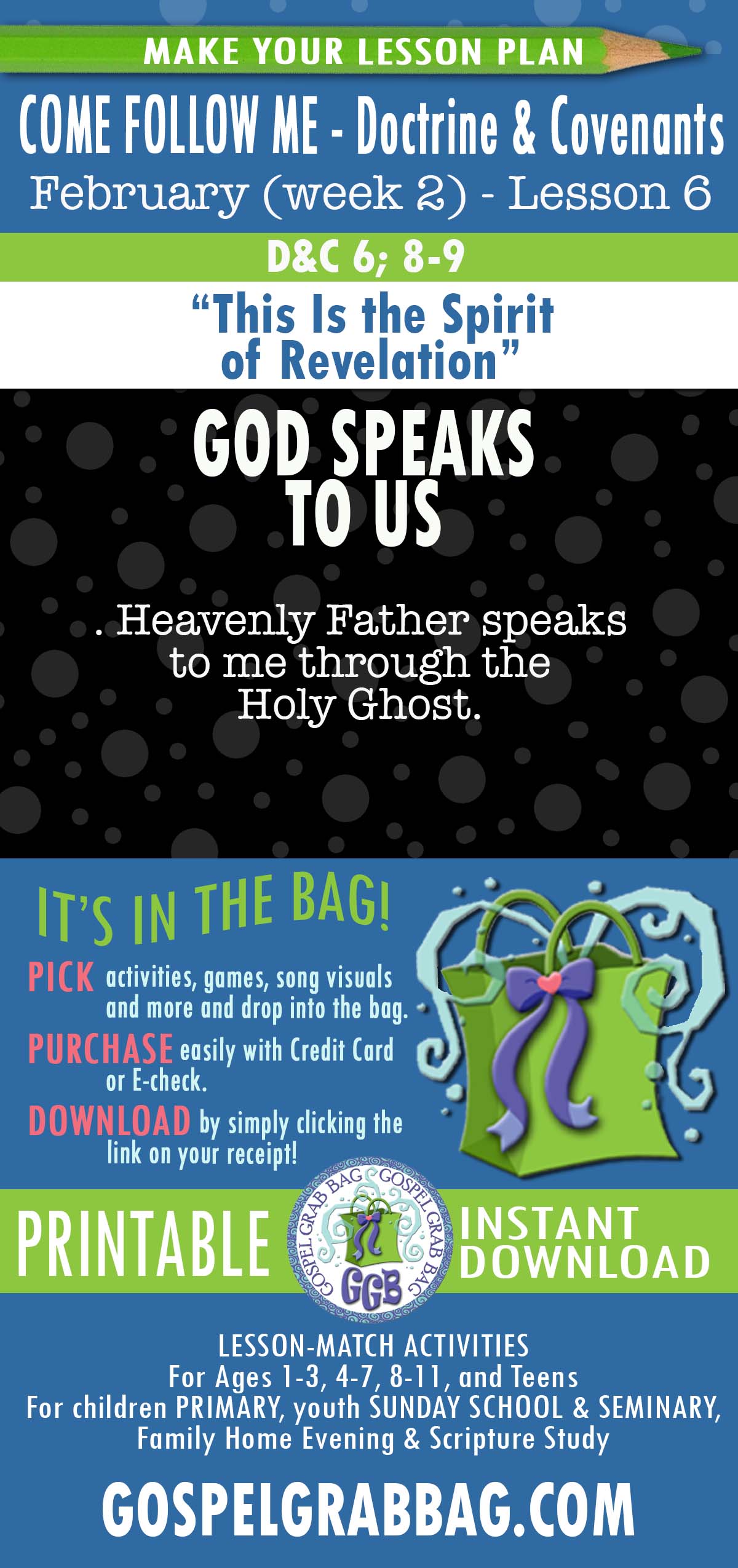 FEBRUARY COME FOLLOW ME Doctrine & Covenants “This Is the Spirit of Revelation”