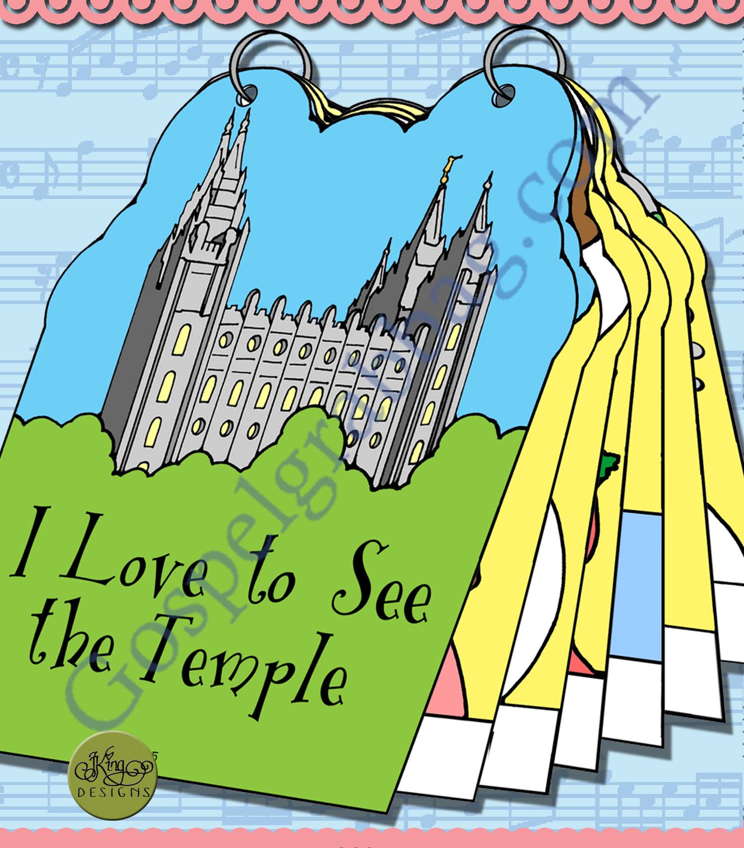 I Love to See the Temple SONG VISUALS