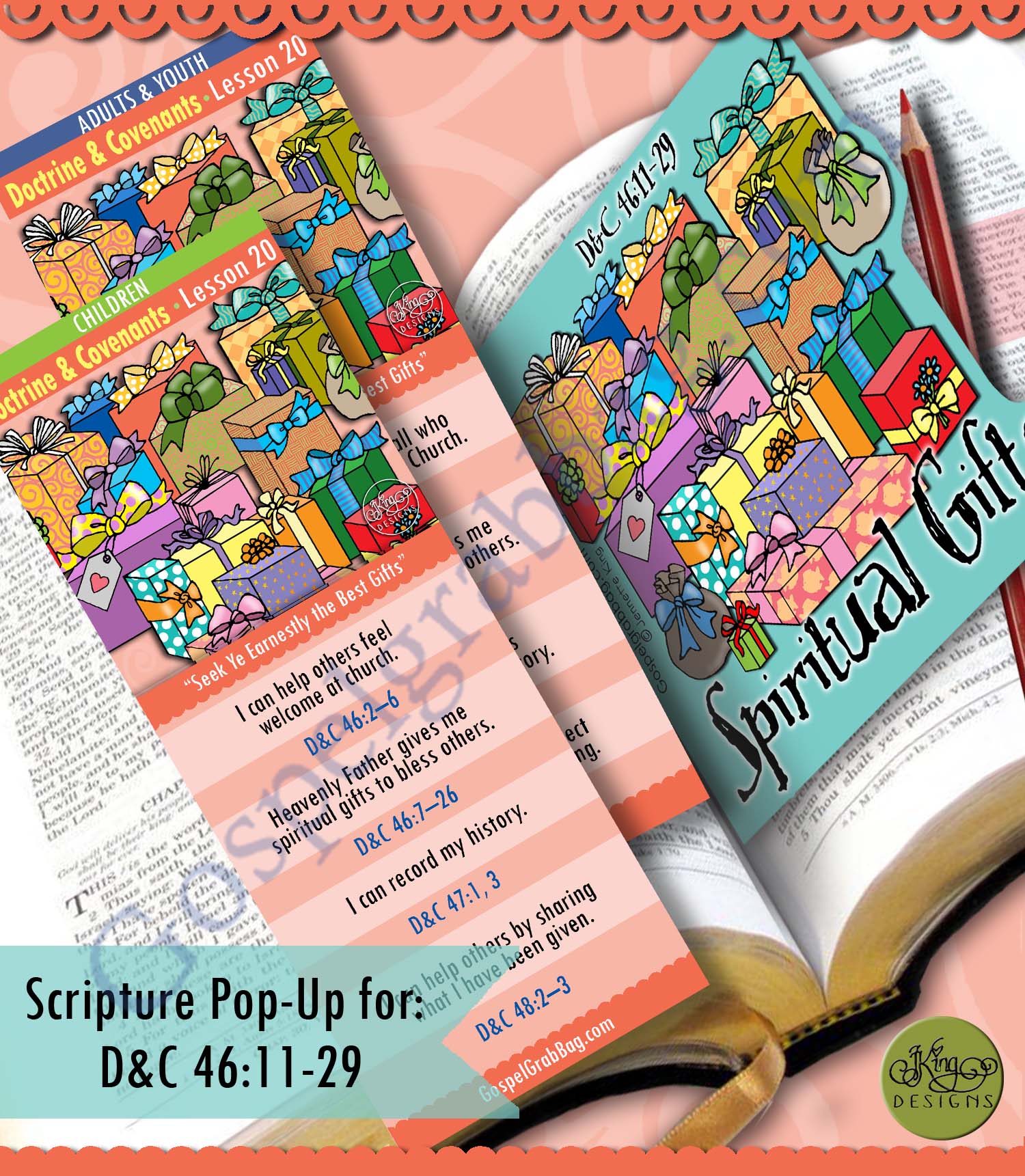 “Seek Ye Earnestly the Best Gifts” Scripture Scholars COME FOLLOW ME (MAY week 3) scripture study kit