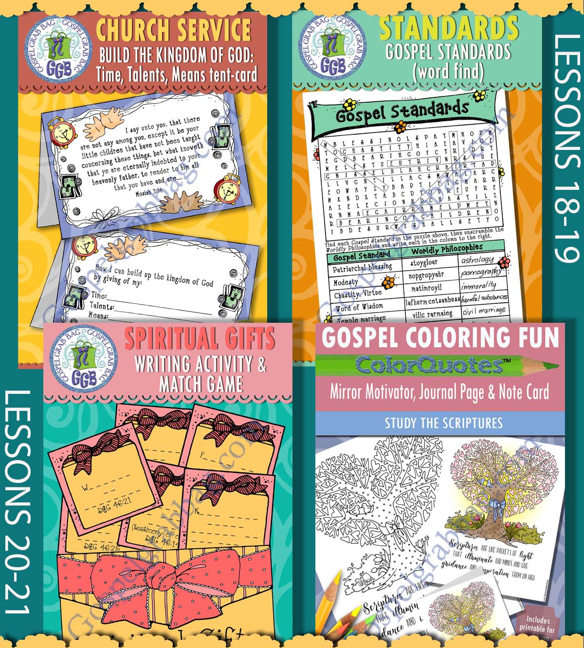 Ages 12-16 TEEN Activities FOR Come Follow Me Doctrine and Covenants - May 2025