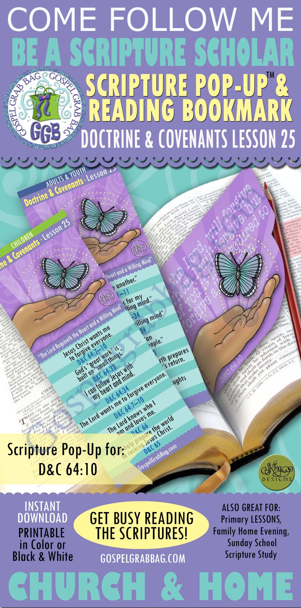“The Lord Requireth the Heart and a Willing Mind” Come Follow Me - Scripture Scholars - D&C 64-66