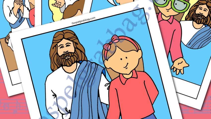 Song Visuals, “If the Savior Stood Beside Me”