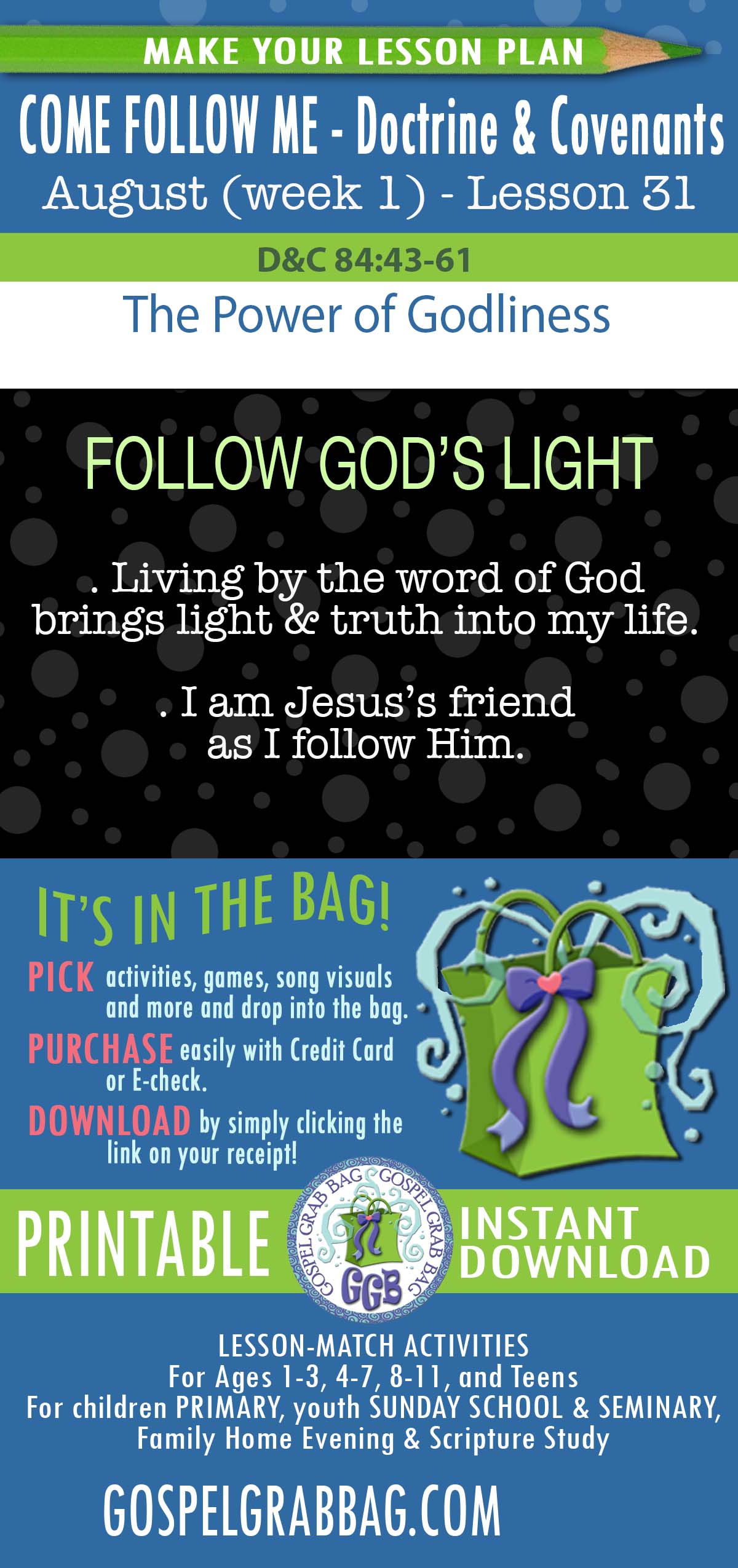 D&C 84:43-61 The Power of Godliness
