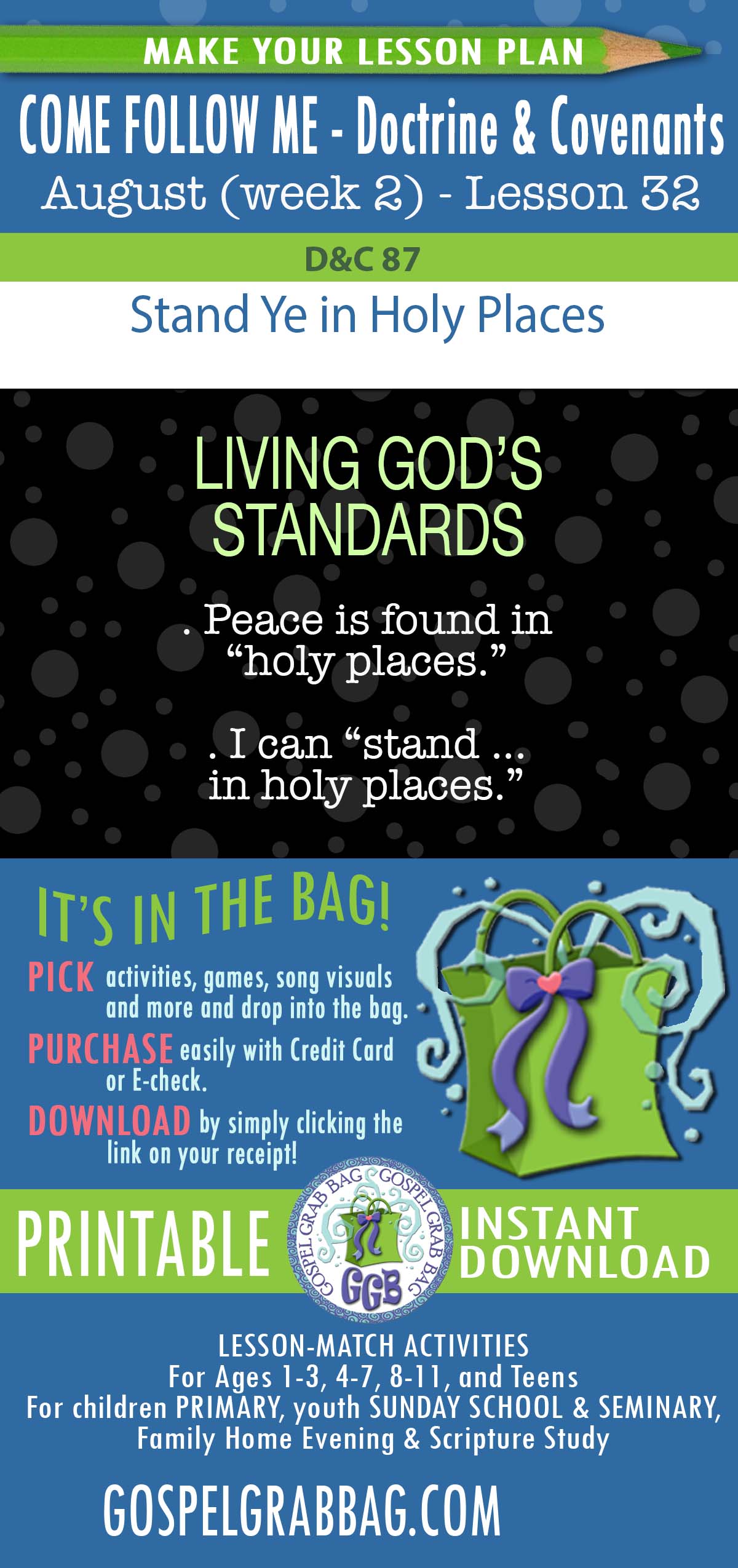 Stand Ye in Holy Places