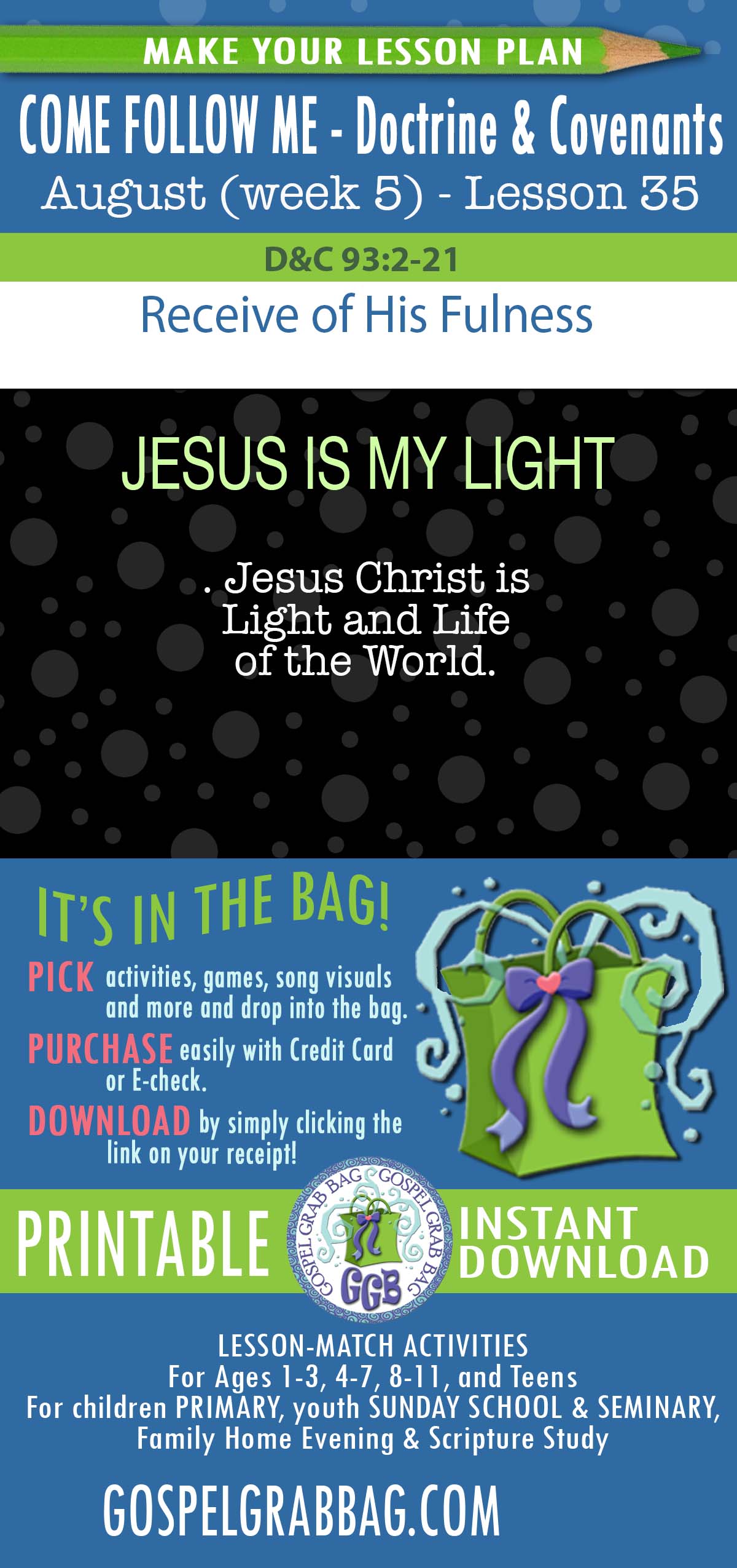 JESUS IS MY LIGHT