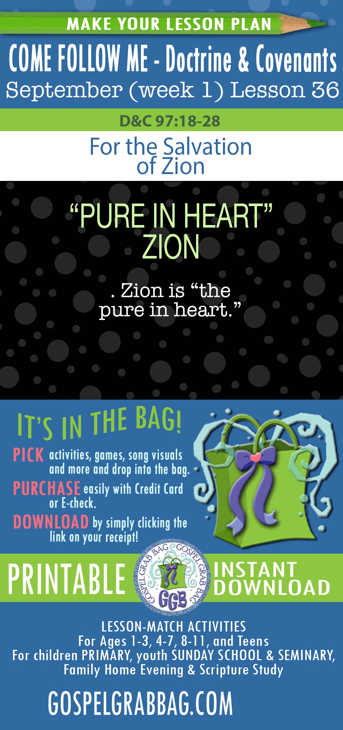For the Salvation of Zion