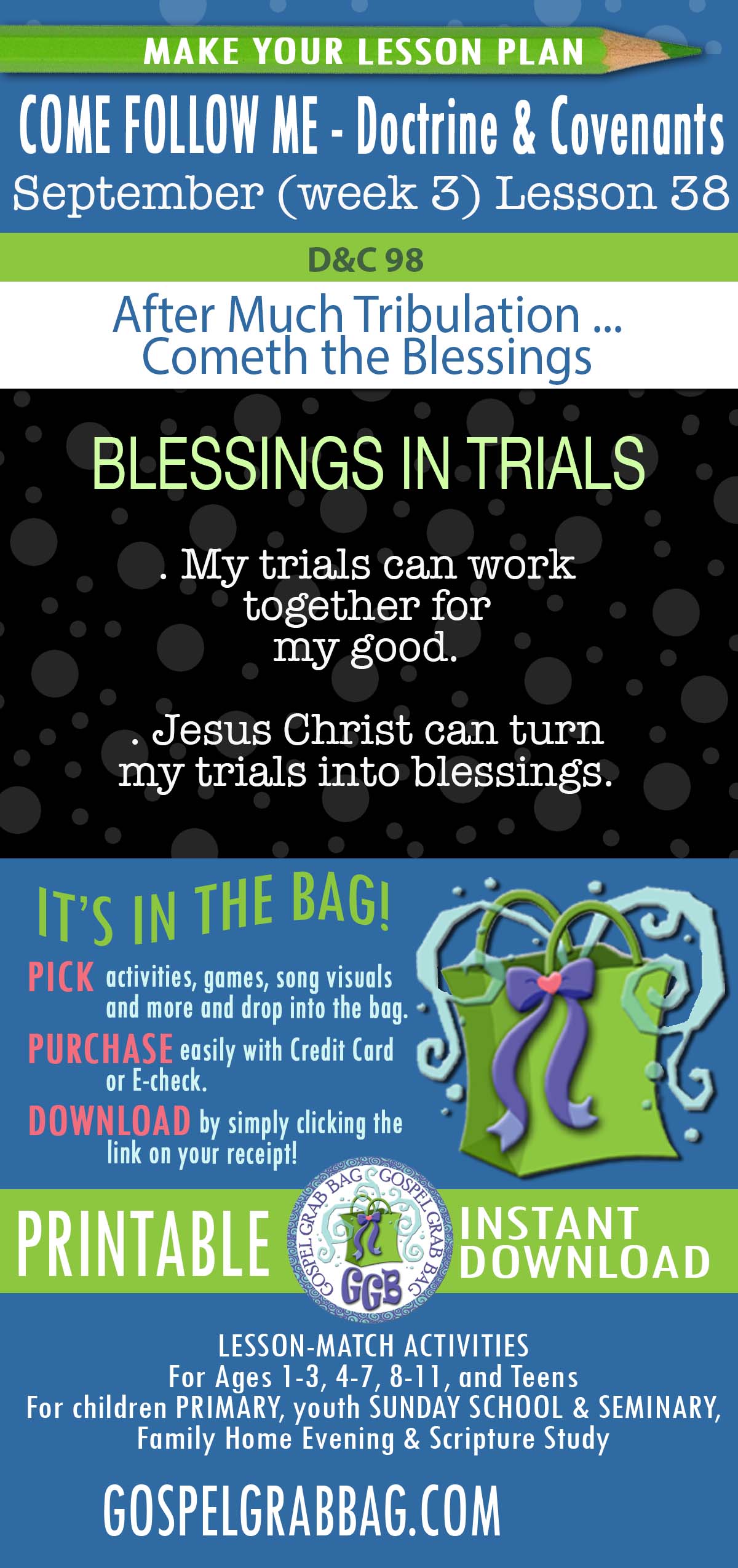 After Much Tribulation ... Cometh the Blessings