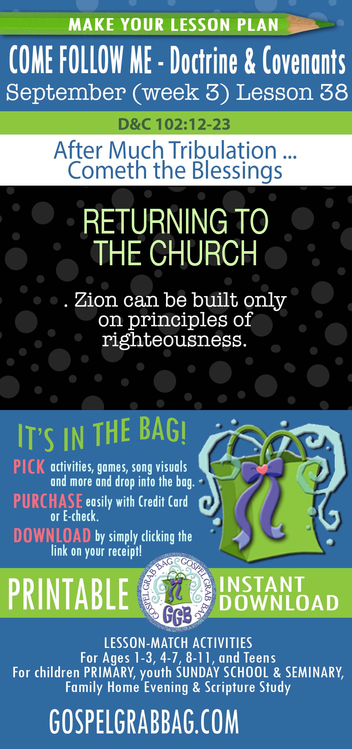 After Much Tribulation ... Cometh the Blessings