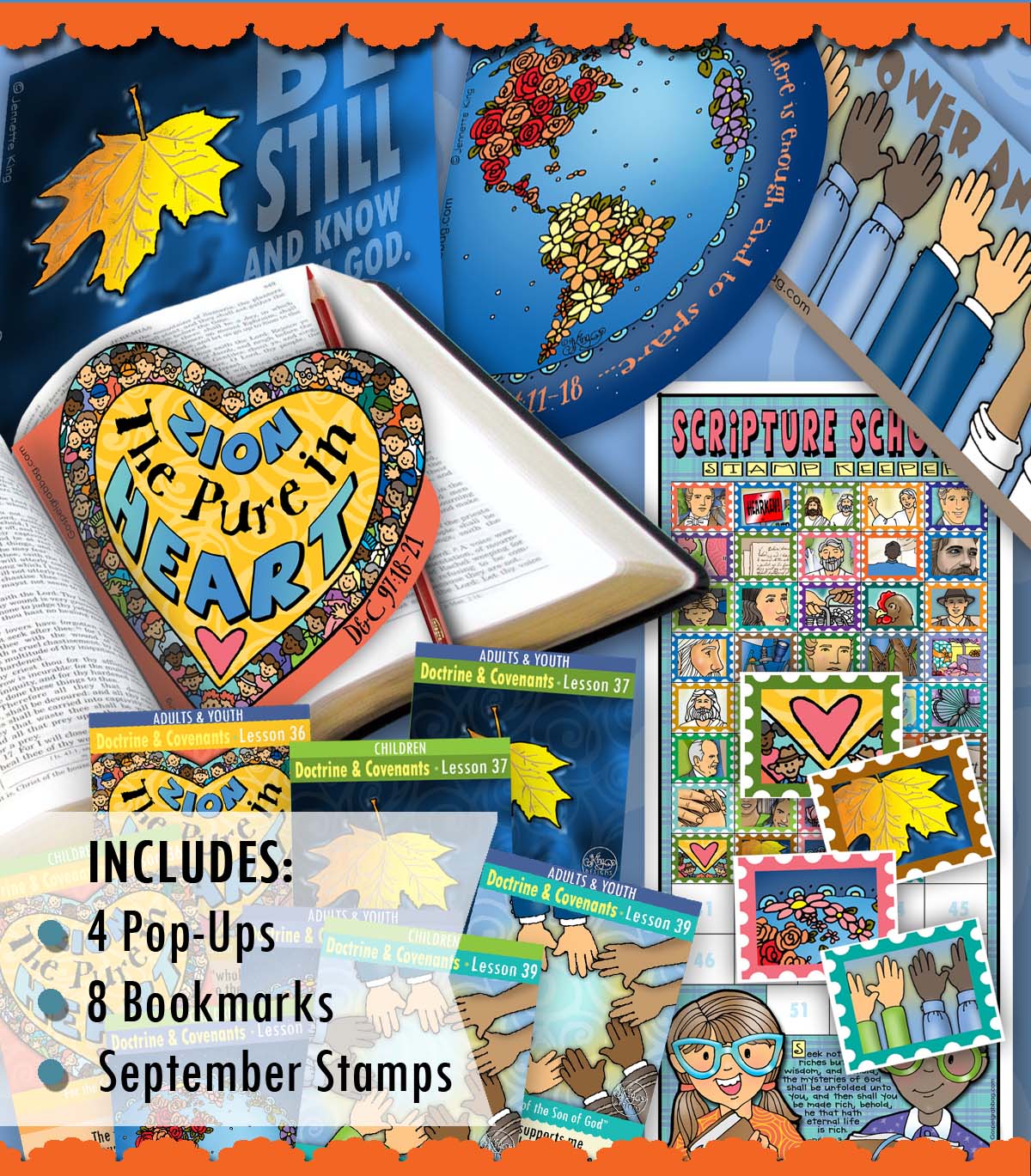 Scripture Scholars - Come Follow Me - September BUNDLE