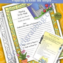 Preparing to Enter the Temple YOUTH GOAL PLANNER