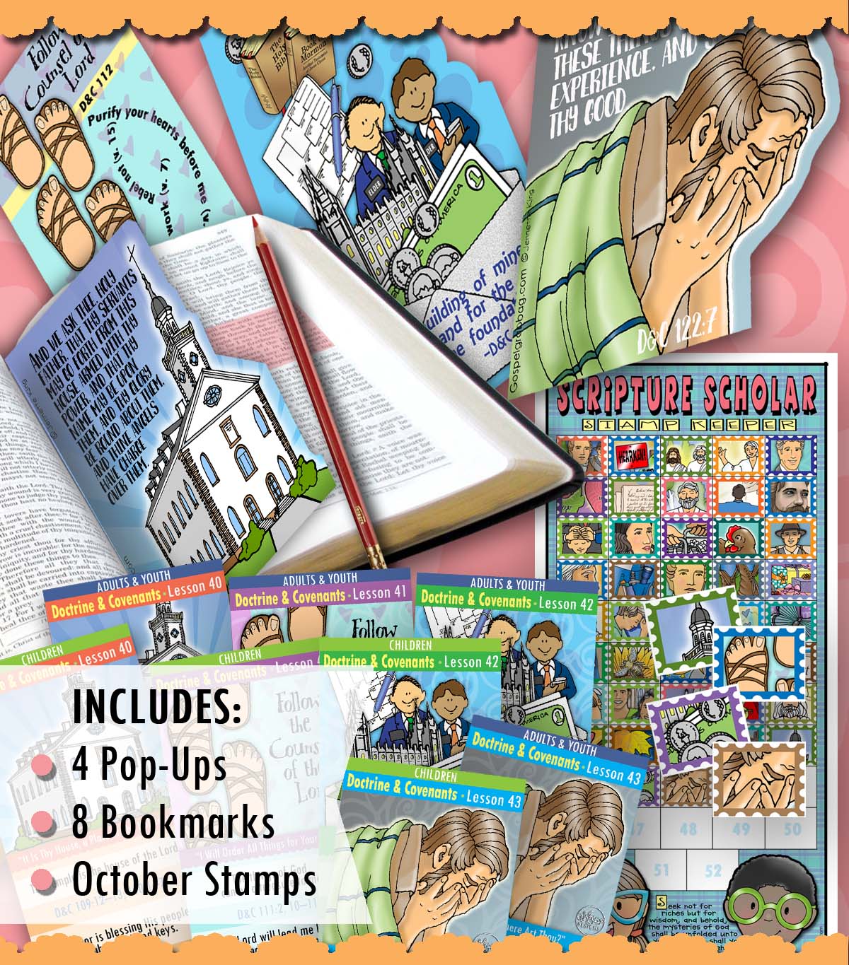 Scripture Scholars BUNDLE - Come Follow Me - D&C 109-123