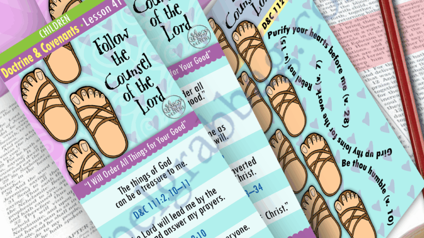 "I Will Order All Things for Your Good" SCRIPTURE SCHOLARS KIT - D&C 111-114