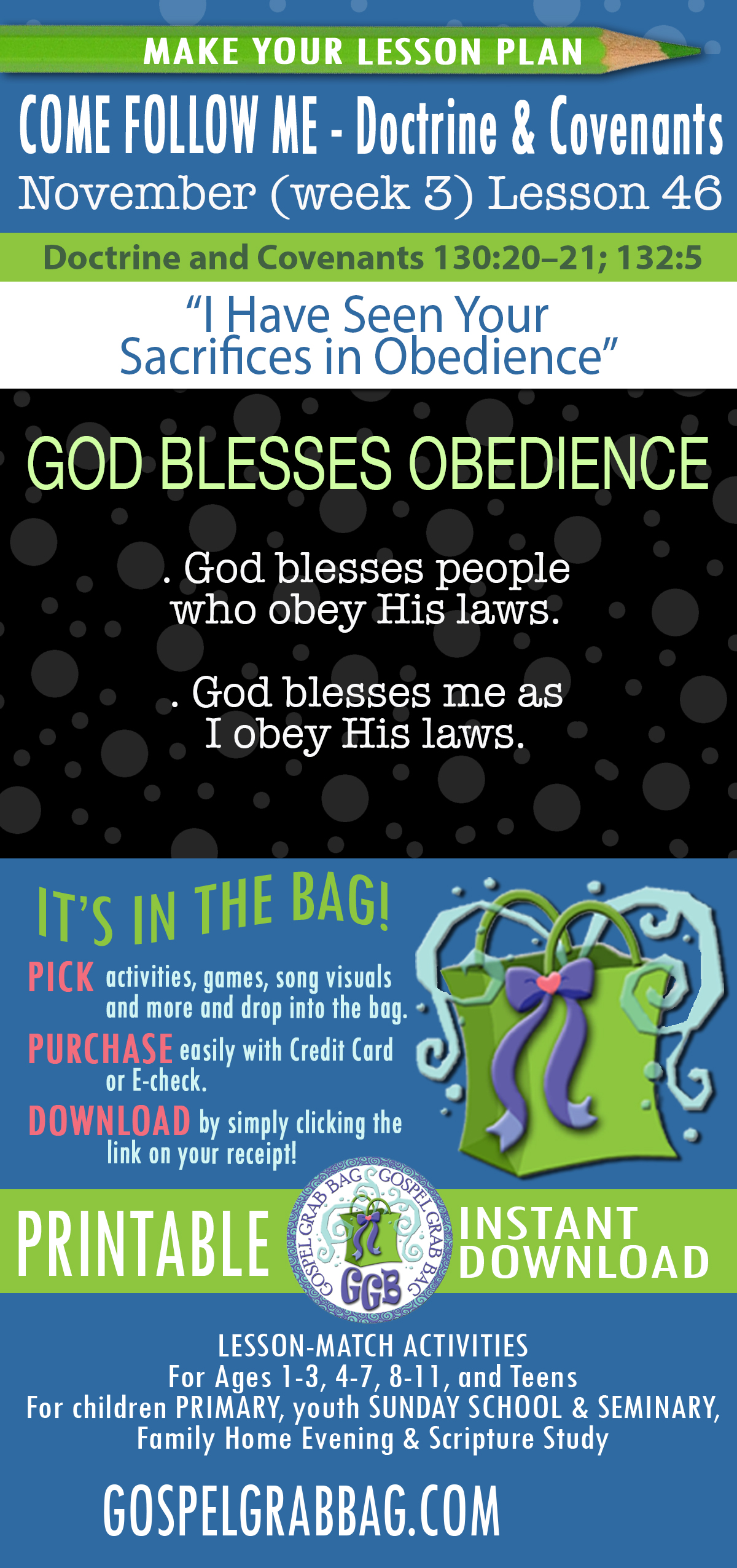 D&C 129-132 “I Have Seen Your Sacrifices in Obedience”
