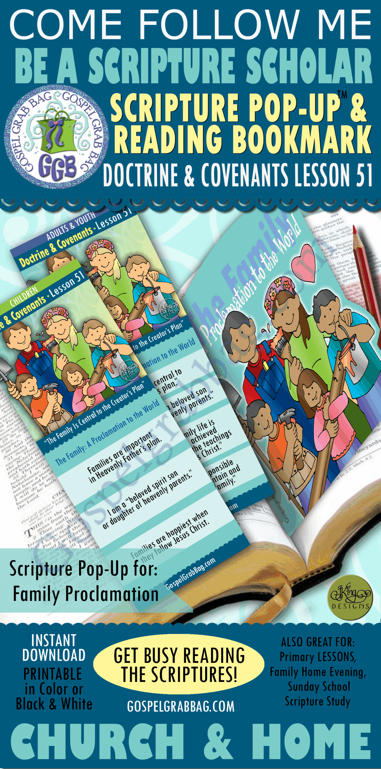 “The Family Is Central to the Creator’s Plan” The Family: A Proclamation to the World - Scripture Scholars