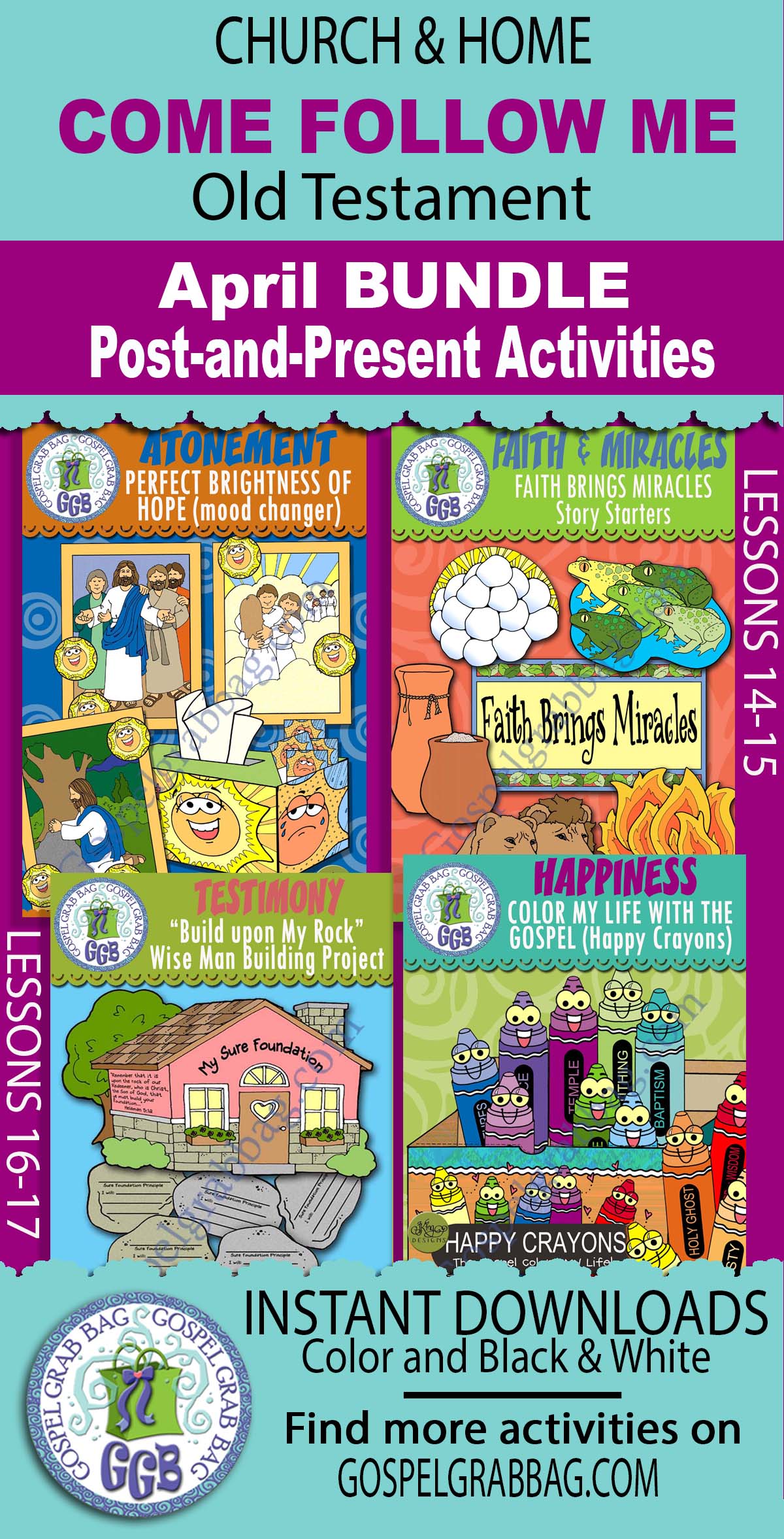 Post-and-Present BUNDLE for Old Testament APRIL
