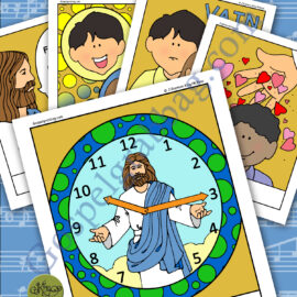 PRIMARY singing practice song "I Need Thee Every Hour" Hymns