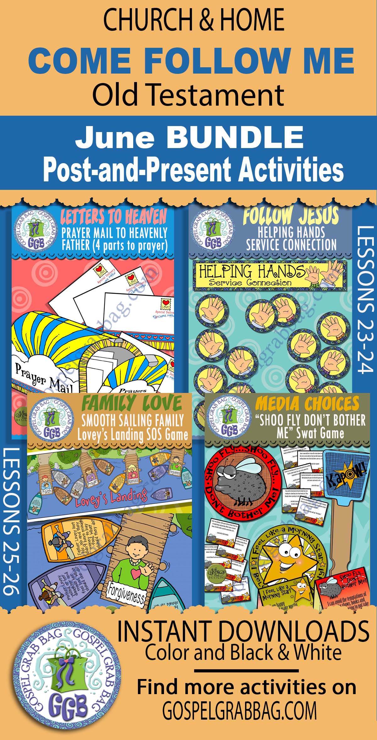 Post-and-Present BUNDLE for Old Testament JUNE