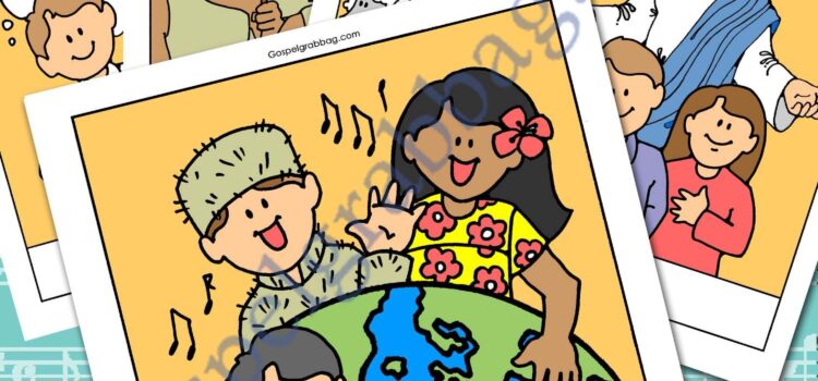 "Holding Hands Around the World" song visuals